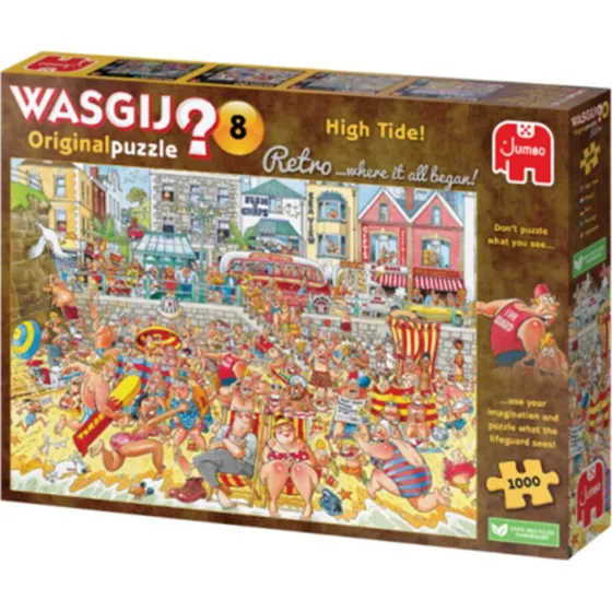 Wasgij Retro Original 8 - High Tide! (1000 brikker)