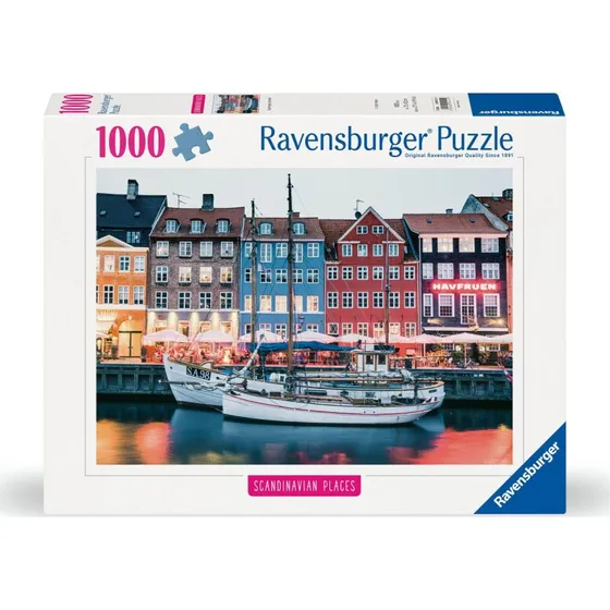 Ravensburger Copenhagen Denmark 1000 brikker