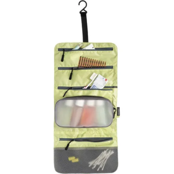 Cocoon Hanging Toiletry Kit Minimalist Light - Star Grey/Wild Lime