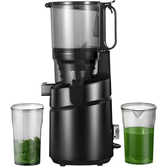 Amzchef SJ-036-BK Slow Speed Juicer - 1.8L, 250W, Sort