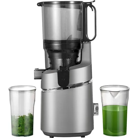 Amzchef SJ-036-GA Slow Juicer, 1.8L, 250W - Grå