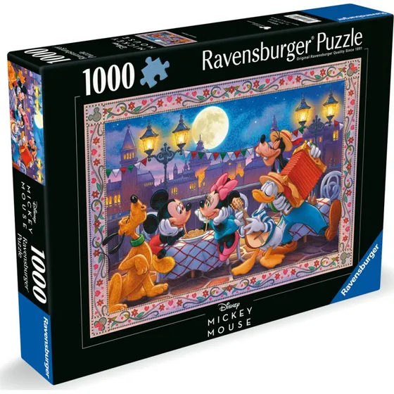 Ravensburger Mickey Mouse Puslespil 1000 brikker