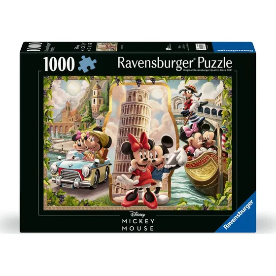 Ravensburger 1000 brikker - Mickey Mouse: Ferie (Disney)