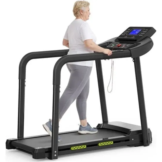 Foldbart Walking Pad løbebånd til seniorer - 135 kg kapacitet