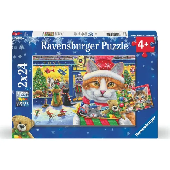 Ravensburger Julekatte 2x24 brikker