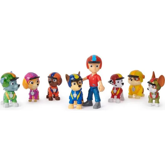 Paw Patrol Jungle Pups Figurer Legesæt - 8 stk