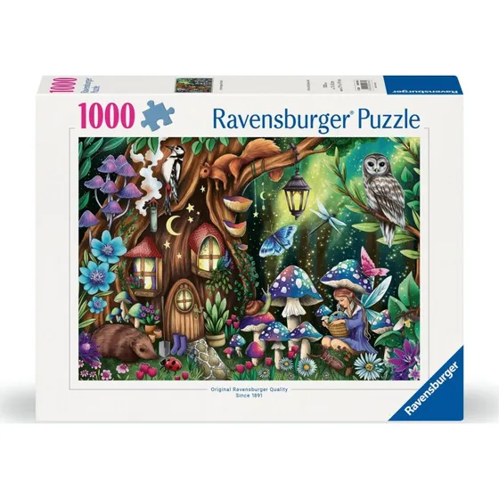 Ravensburger Puslespil In The Magical Forest – 1000 brikker