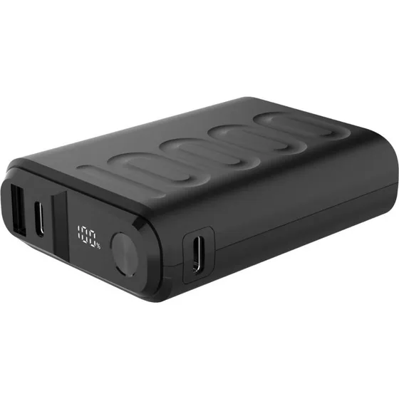 Celly PowerBank PD 20W 10.000 mAh Sort