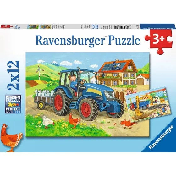 Ravensburger Puslespil: Maskiner på landet 2x12