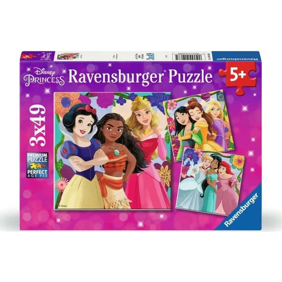 Ravensburger Disney Princess Puslespil 3x49 brikker