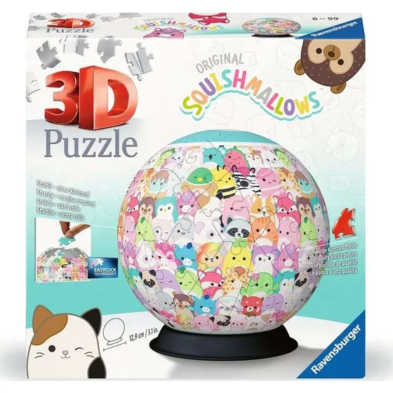 Ravensburger Squishmallows 3D-puslespil 72 brikker