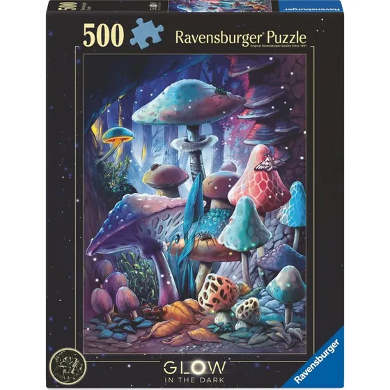 Ravensburger Moonlight Mushrooms – 500 brikker