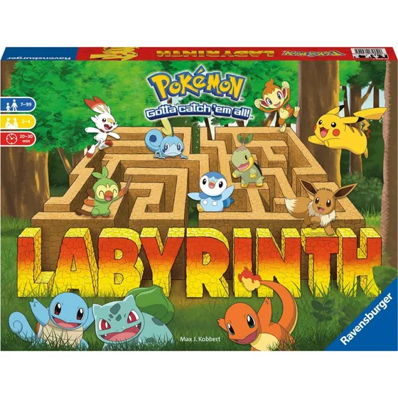 Ravensburger Labyrinth Pokémon – familiespil med Pikachu