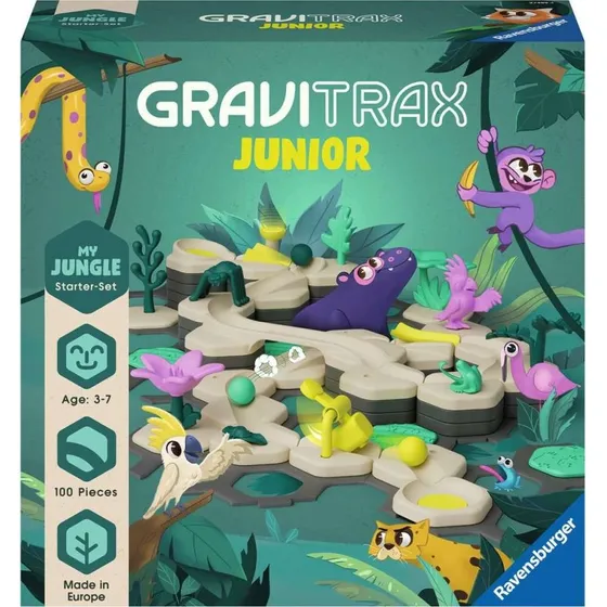 Ravensburger GraviTrax Junior Starter Sæt – Jungle (98 dele)