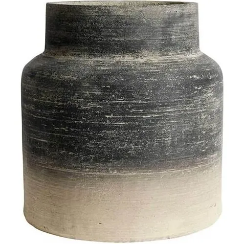 Muubs Kanji krukke 50 cm - Sort/Grå