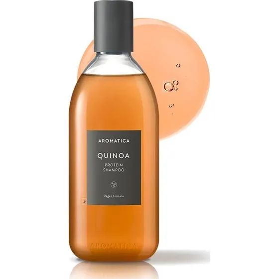 Aromatica Quinoa Protein Shampoo 400 ml – Styrkende & Silikonefri