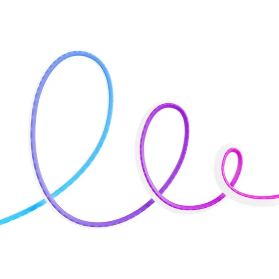 Hombli Smart Neon Rope 5m RGBIC - fleksibel belysning