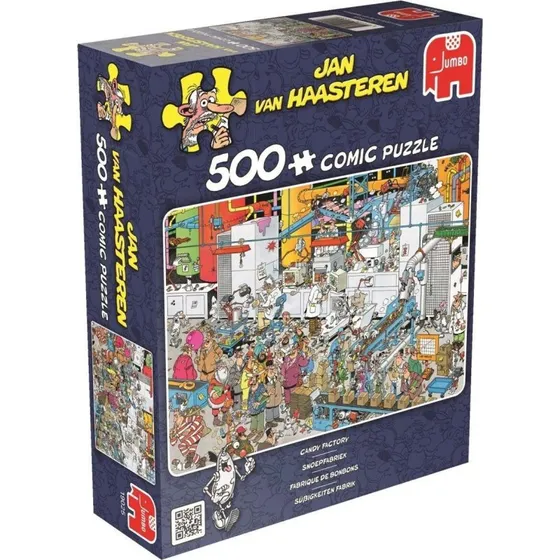 Jan van Haasteren - Slikfabrikken 500 brikker