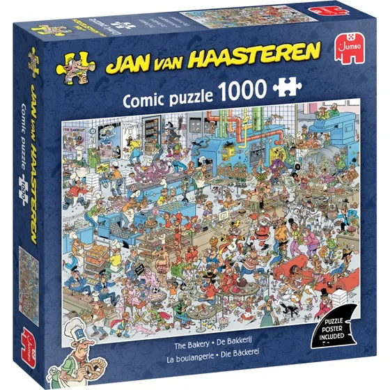 Jan van Haasteren The Bakery — 1000 brikker