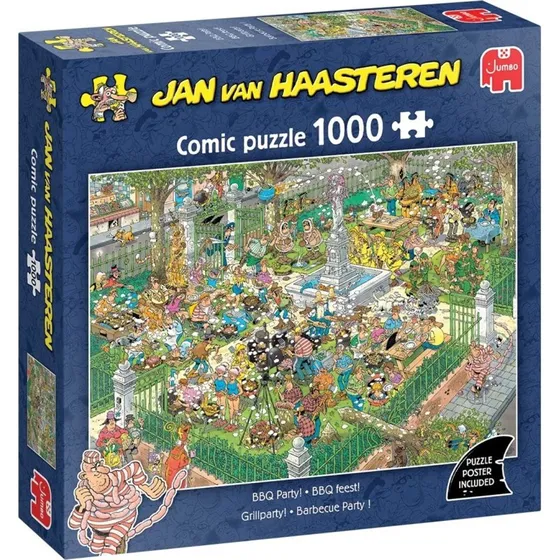 Jan van Haasteren: BBQ Party - 1000 brikker