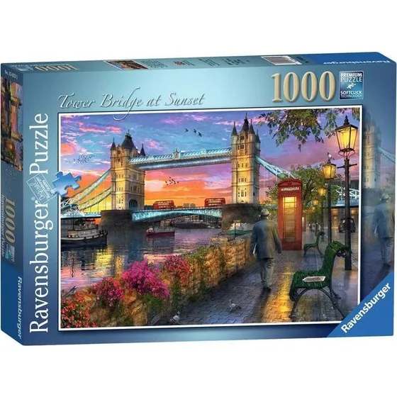Ravensburger Tower Bridge at Sunset – 1000 brikker