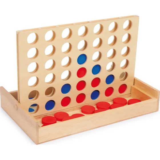 Fire på Stribe - Træ Rejsespil