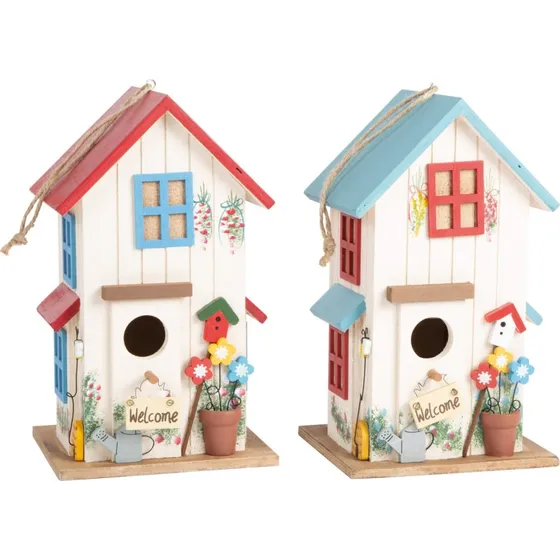 Fuglehus i træ - Villa Villekulla (Small Foot)