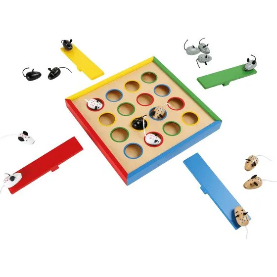 Hoppende Mus - Kaste- og motorikspil (1-4 spillere)