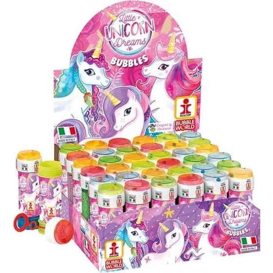 Enhjørning Sæbebobler 60ml - Assorteret design