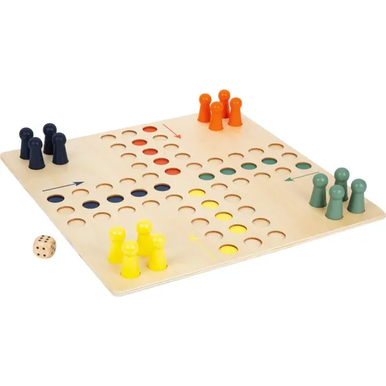 Small Foot Ludo XL – Træspil med stor spilleplade