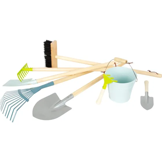 Small Foot Børnehaveredskaber 8 stk. i træ (80 cm)