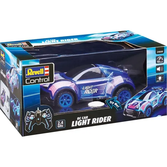 Revell Light Rider 1:16 – Fjernstyret racerbil med lys