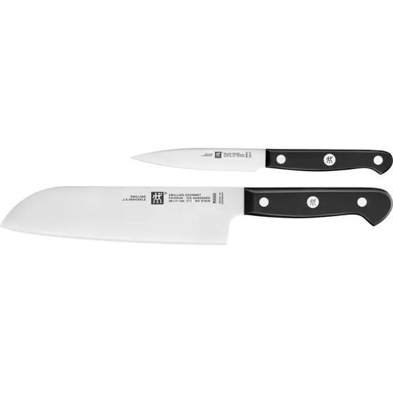 Zwilling Gourmet knivsæt 2 dele (Santoku & urtekniv)