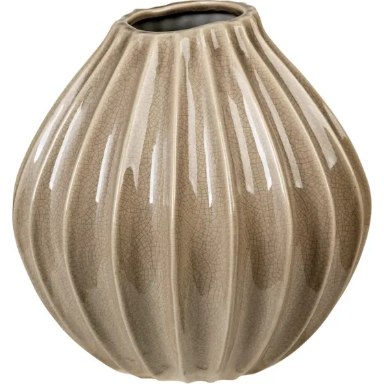 Broste Copenhagen Wide vase Rainy Day, 25 cm