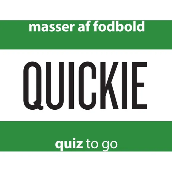 Quizzone Quickie Masser af Fodbold