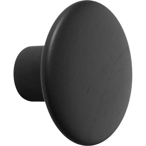 Muuto Dots Træ Knage - Sort Ø9 cm