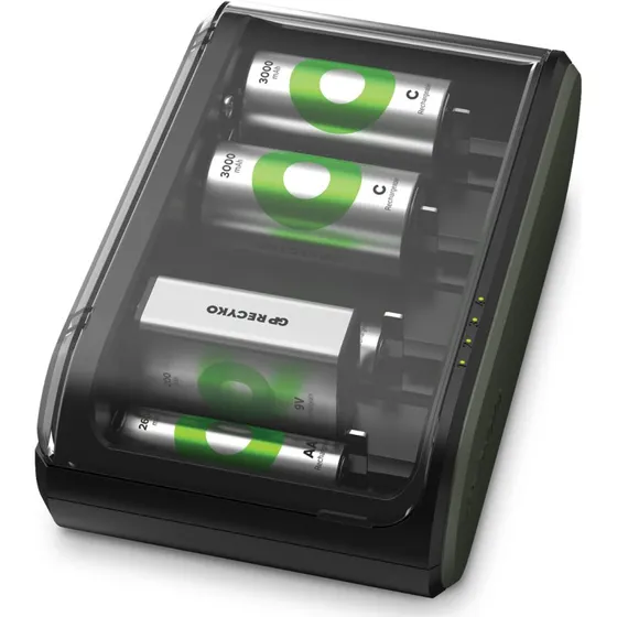 GP ReCyko Universal Oplader B631 (USB, automatisk sluk)