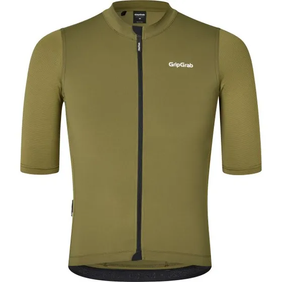 GripGrab Ride kortærmet cykeltrøje - Olive Green - M