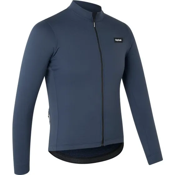 GripGrab EXPLR Merinotech Thermal Cykeltrøje - Navy Blue