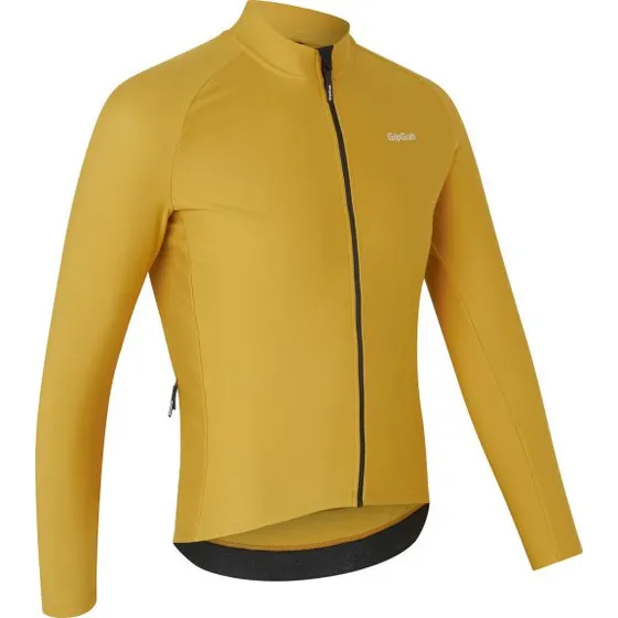 GripGrab PACR Thermal langærmet cykeltrøje - Mustard Yellow