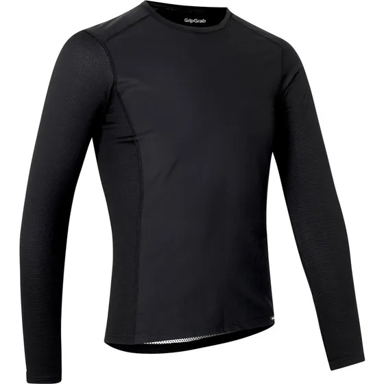GripGrab Vindafvisende langærmet baselayer - Sort