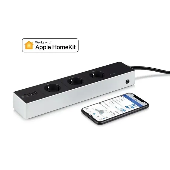 Eve Energy Strip – Smart stikdåse 3 udtag (HomeKit)