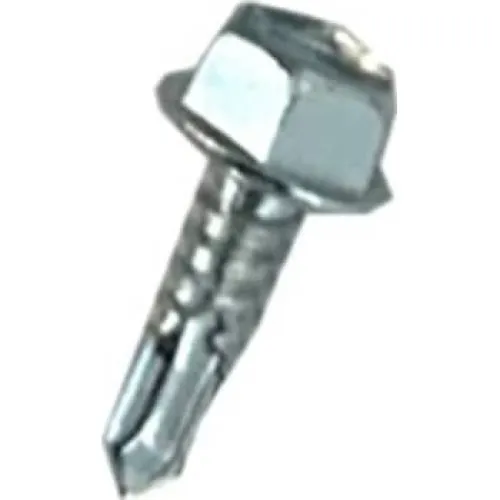 Pladeskrue FZB 6-kanthoved 10 mm 6,3 x 19 mm - 100 stk.