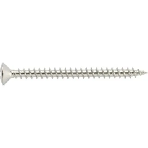 VVS skrue, rustfri A2, linsehoved, 5,0 x 30 mm, 25 stk.