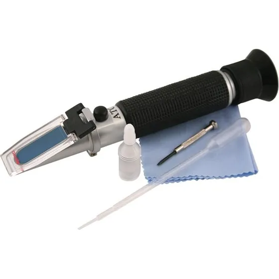 Refraktometer Brix 0-80% med ATC