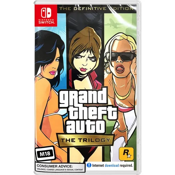 Grand Theft Auto: The Trilogy – The Definitive Edition (Switch)