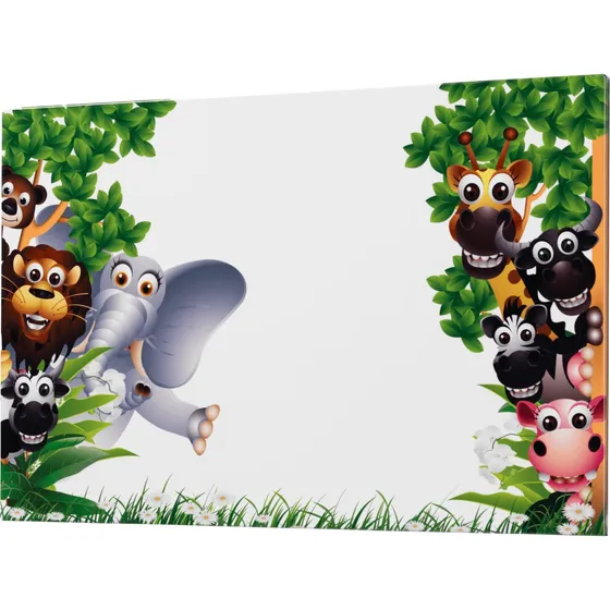 Zoo Magnetisk Ståltavle 60 x 40 cm