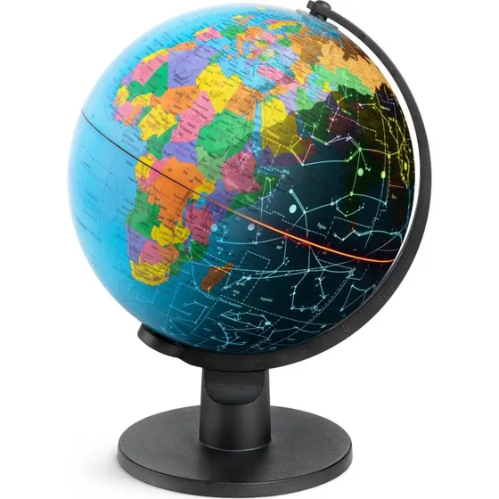 2-i-1 Globus 25 cm – Dag- og Natvisning