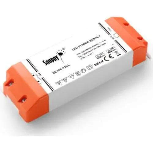 LED driver 12V DC 100W 179x62x30mm hvid