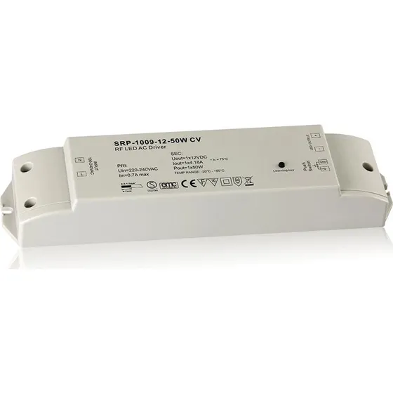 Dæmpbar LED driver/transformer 12V DC 50W